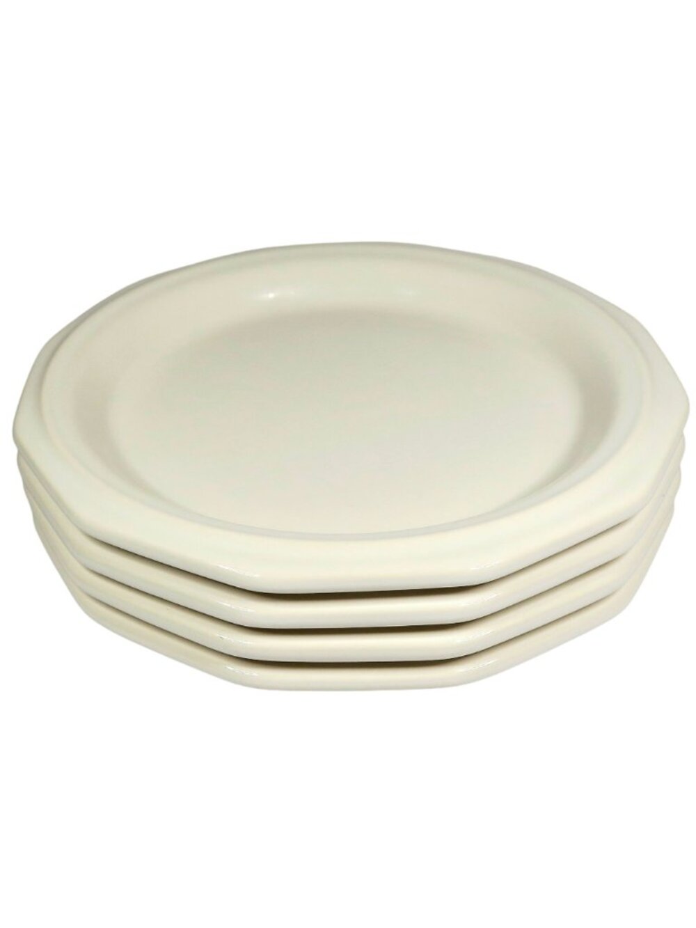 Pfaltzgraff Heritage White Dessert Plates, Set of 4, 6.75", Vintage 1980s - Picture 2 of 3